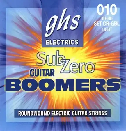 GHS Sub-Zero Boomers 10-46 Cordes pour guitares électriques