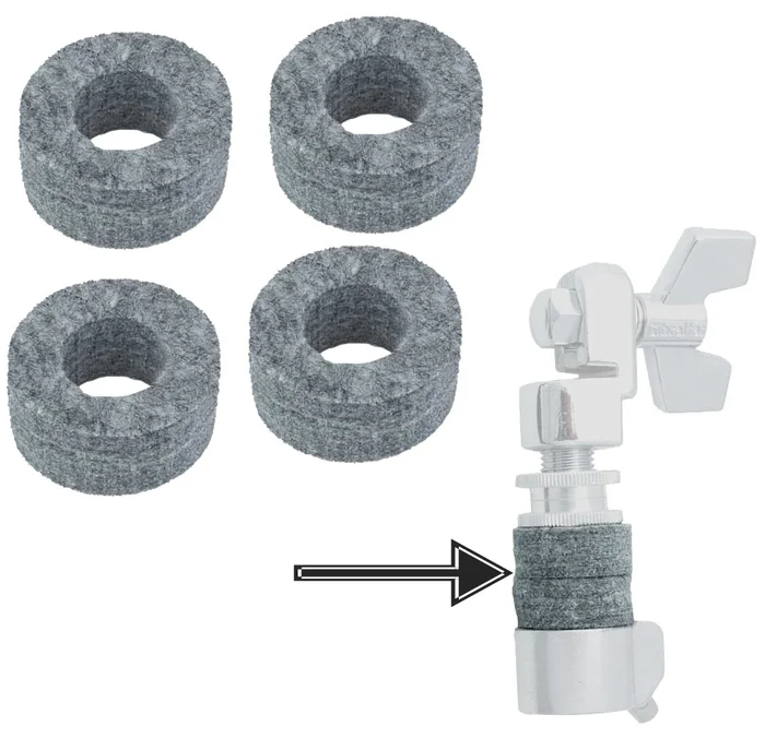 GIBRALTAR SC-CLF Feutres Pour Tilter Hi Hat (X4)