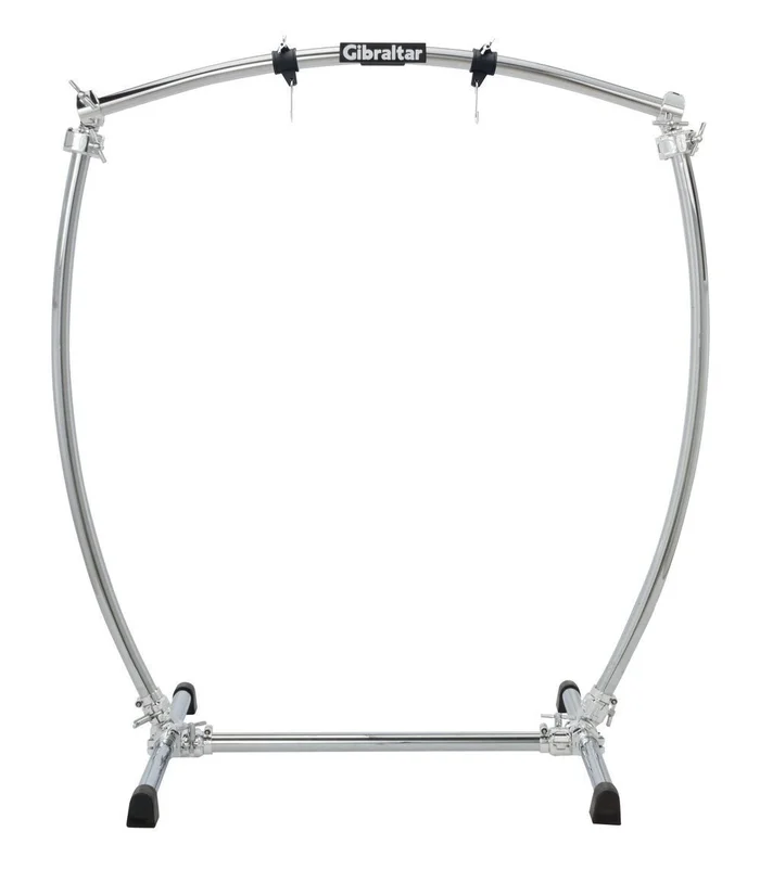 GIBRALTAR Supports Speciaux Chrome Series Curved Gong Stand GCSCG-L