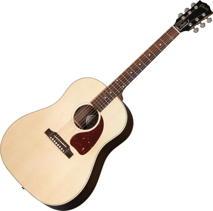 Gibson J-45 Studio Rosewood Satin Natural Guitare Dreadnought acoustique-électrique