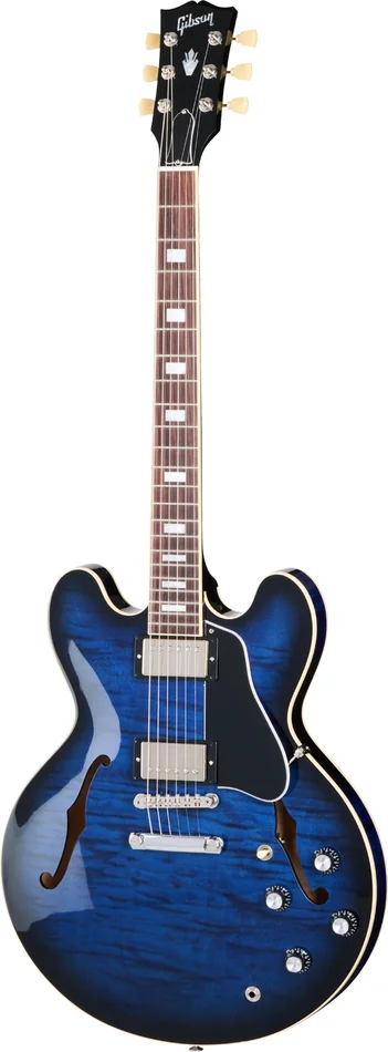 Gibson USA Es-335 Figured Deep Ocean Burst