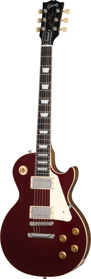 Gibson USA Les Paul Standard 50S Plain Top Sparkling Burgundy Top