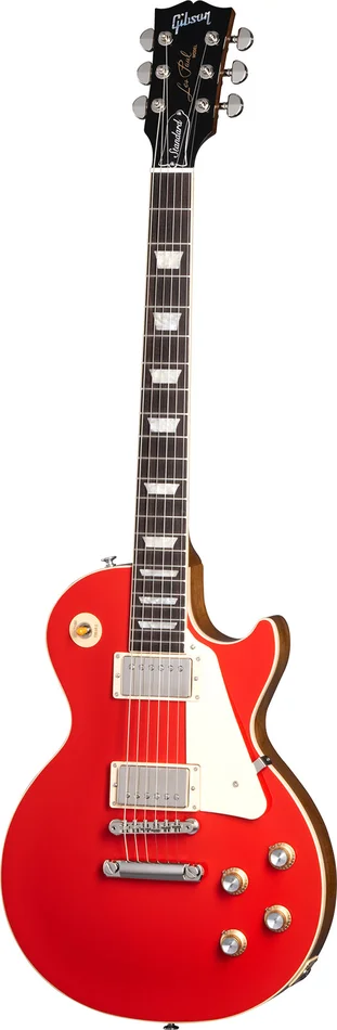 Gibson USA Les Paul Standard 60S Plain Top Cardinal Red Top
