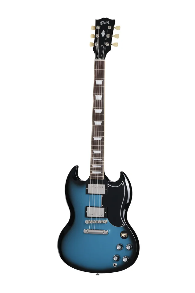 Gibson USA SG Standard ’61 Stop Bar Pelham Blue Burst