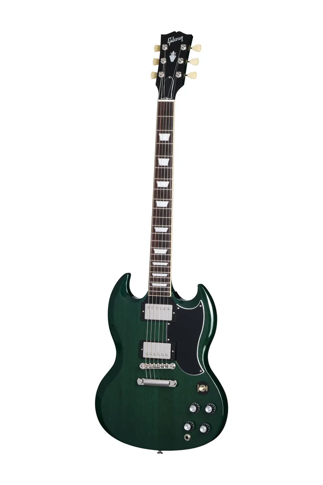 Gibson USA SG Standard ’61 Stop Bar Translucent Teal