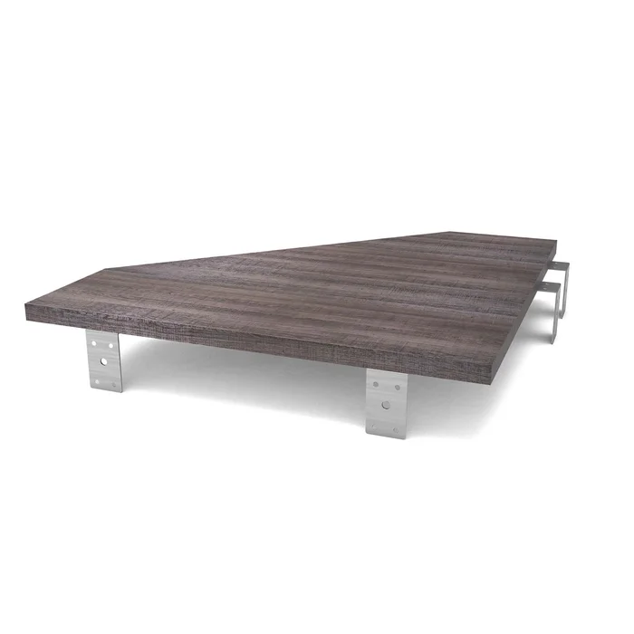 GLORIOUS DJ Modular Side Rack Adapter Walnut
