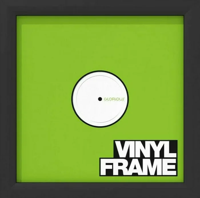 Glorious Frame Support mural pour disques LP Black