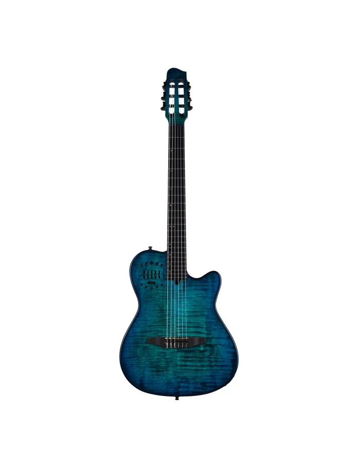 Godin Multiac nylon oceanburst limited edition