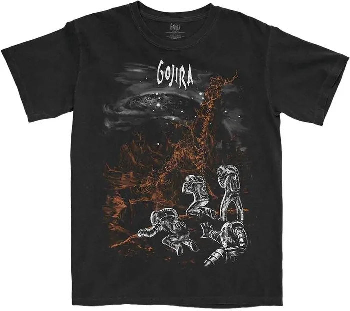 Gojira T-shirt Eiffel Falls Unisex Black 2XL