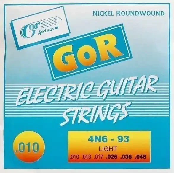 Gorstrings 4 N 6 93 Cordes pour guitares électriques