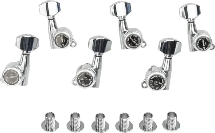 Gotoh SG381 MG-T 07 3L/3R C Chrome Mécanique pour guitare