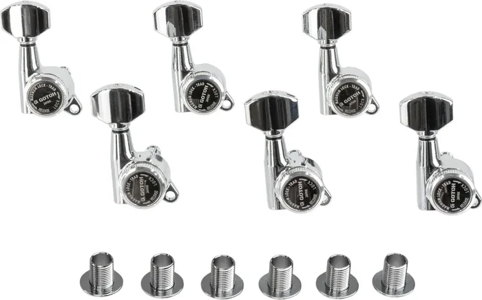Gotoh SG381 MG-T 07 6L C Chrome Mécanique pour guitare