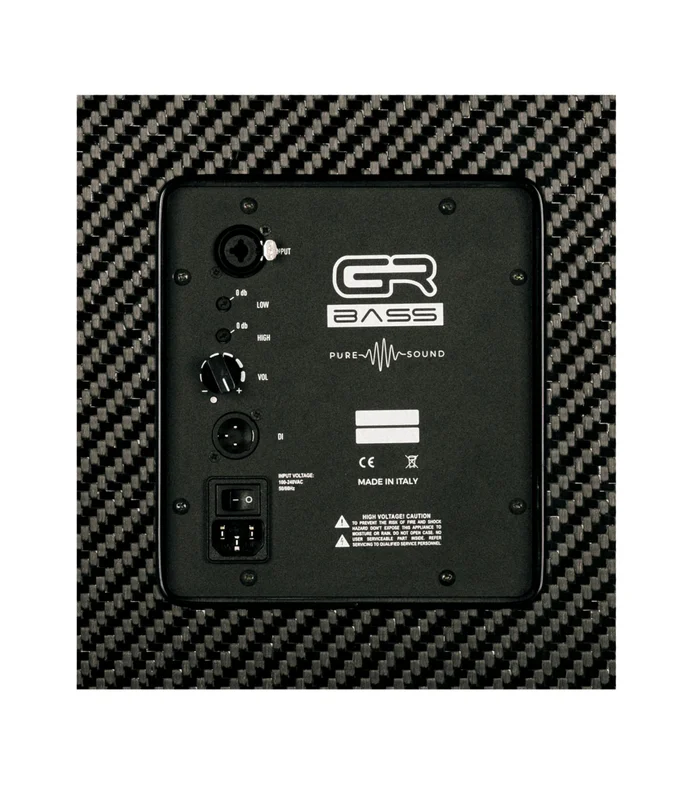 GR BASS At 110-350 Baffle Active Noir