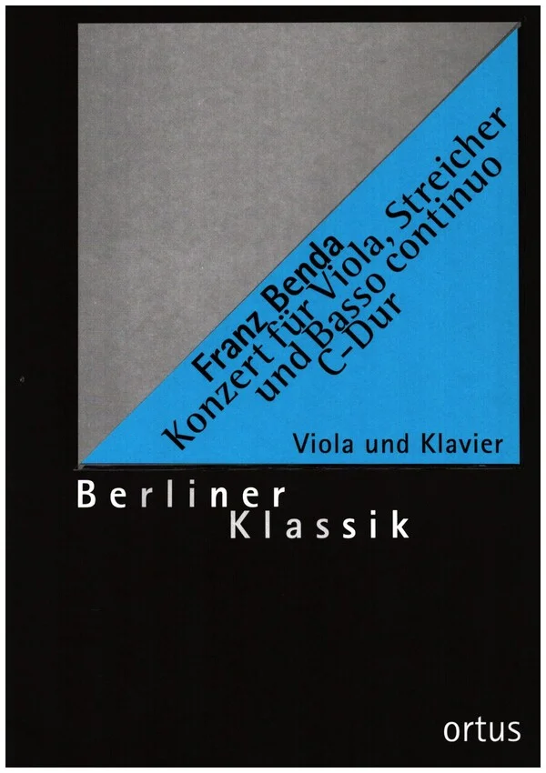Grahl & Niklas Benda Franz – Konzert C-dur – Alto & Piano