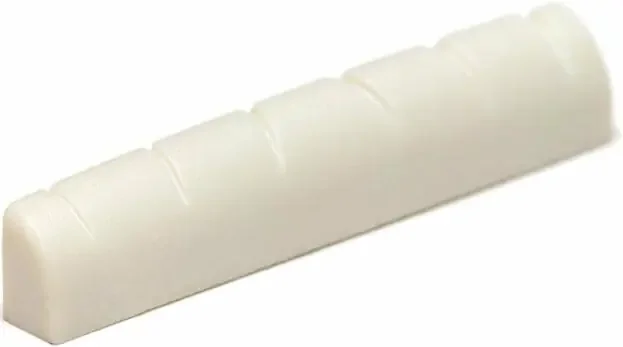 Graphtech PQ-6400-00 G- Style Acoustic Flat Slotted White Pièces détachées pour guitares
