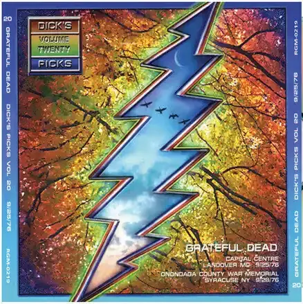 Grateful Dead – Dick‘s Picks Vol. 20 – Capital Centre Landrover, MD 9-25-76 Onondaga Country War Memorial, Syracuse, NY 9-28-76 (Reissue) (4 CD)