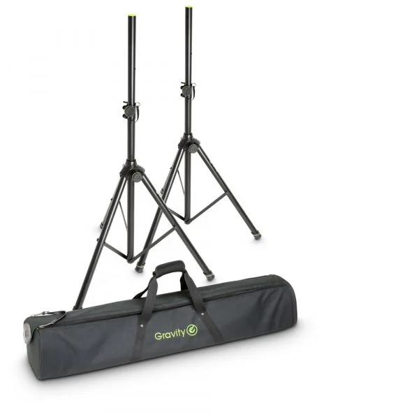 Gravity SS 5211 B SET 1, pack de 2 pieds + housse
