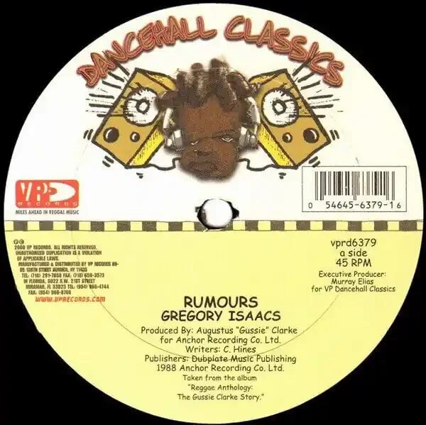 Gregory Isaacs – Rumours (12&Prime; Vinyl)