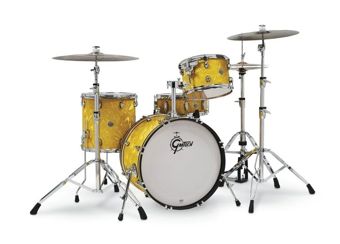 GRETSCH DRUMS Catalina Club Fusion 20″ YELLOW SATIN FLAME