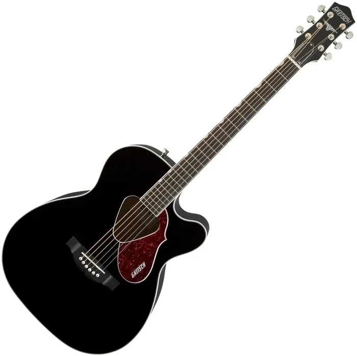 Gretsch G5013CE Rancher Jr. Black Guitare Jumbo acoustique-électrique