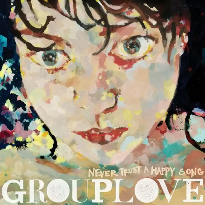Grouplove – Never Trust A Happy Song (Red Coloured) (LP)