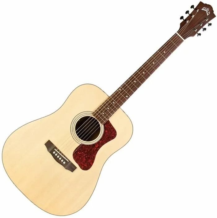Guild D-240E Natural Guitare Dreadnought acoustique-électrique