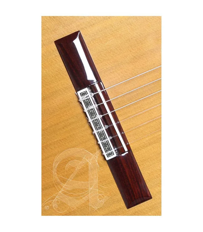 Guitare Classique Alhambra Luthier India Goma-laca + Etui – Image 3