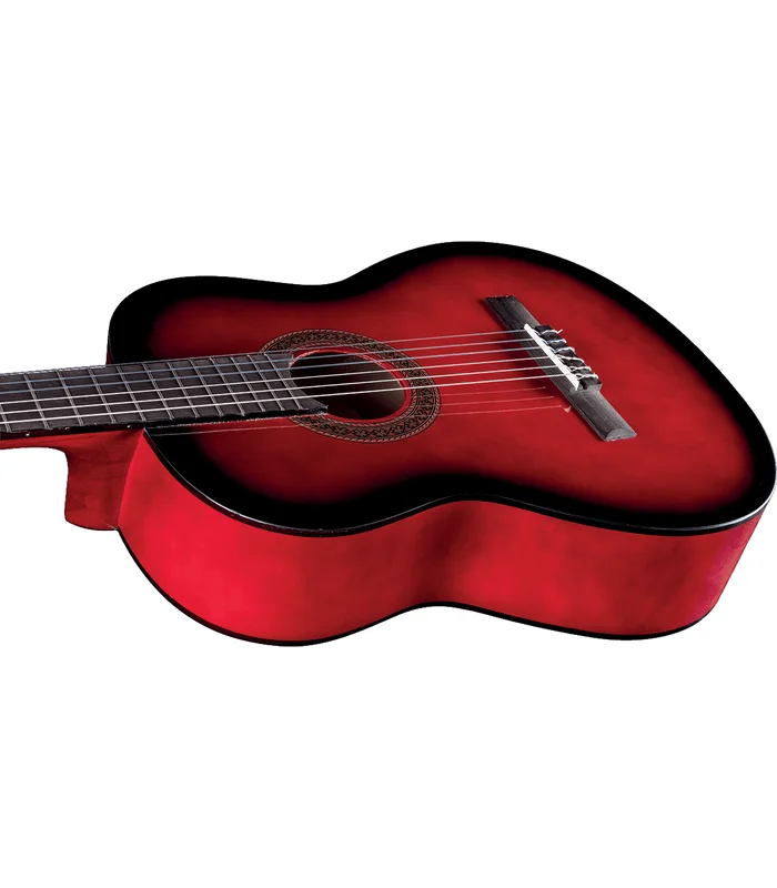 Guitare Classique EKO CS10-RED 4/4 Red Burst – Image 3