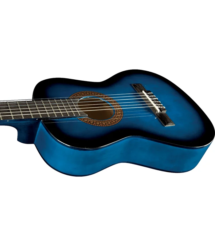 Guitare Classique EKO CS2-BLU 1/2 Blue Burst – Image 3