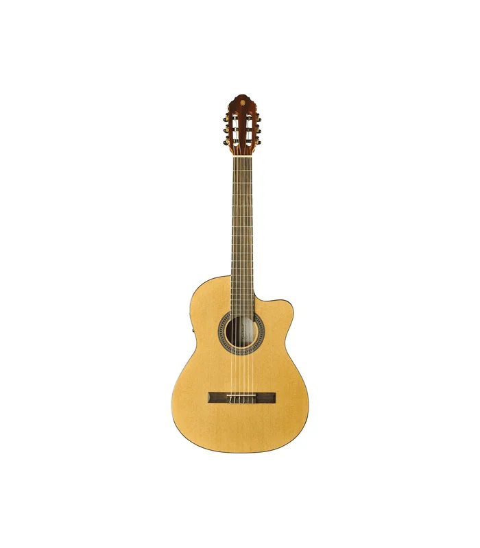 Guitare Classique Electro EKO VIBRA150CW 4/4 Cutaway Natural – table en cèdre