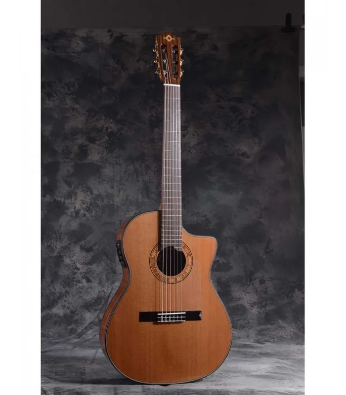 Guitare Classique Electro MARTINEZ Crossover MP14-MH RN +Housse