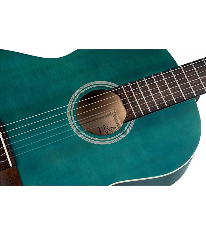 GUITARE CLASSIQUE ORTEGA RST5MOC EPICEA BLEU OCEAN – Image 4