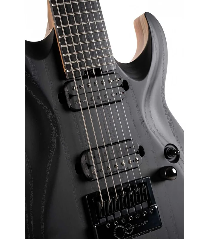 Guitare Electrique 7 Cordes CORT KX707EV EVERTUNE NOIR – Image 4