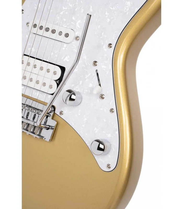 Guitare Electrique CORT G250 CHAMPAGNE OR METALLISE – Image 4