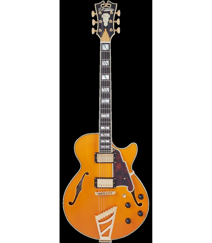 Guitare Electrique D’ANGELICO EXCEL SS VINTAGE NATURAL