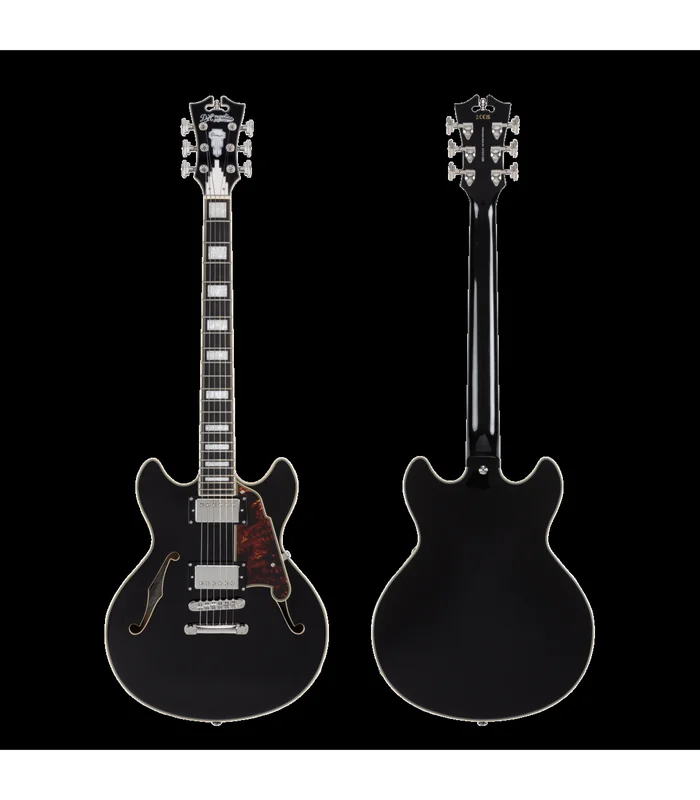 Guitare Electrique D’ANGELICO PREMIER MINI DC BLACK FLAKE – Image 3