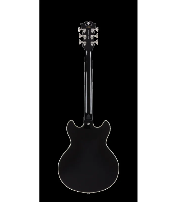 Guitare Electrique D’ANGELICO PREMIER MINI DC BLACK FLAKE – Image 4