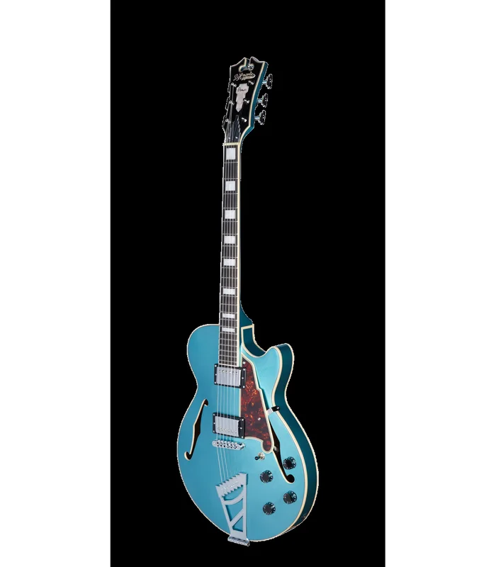 Guitare Electrique D’ANGELICO Premier SS Ocean Turquoise – Image 2