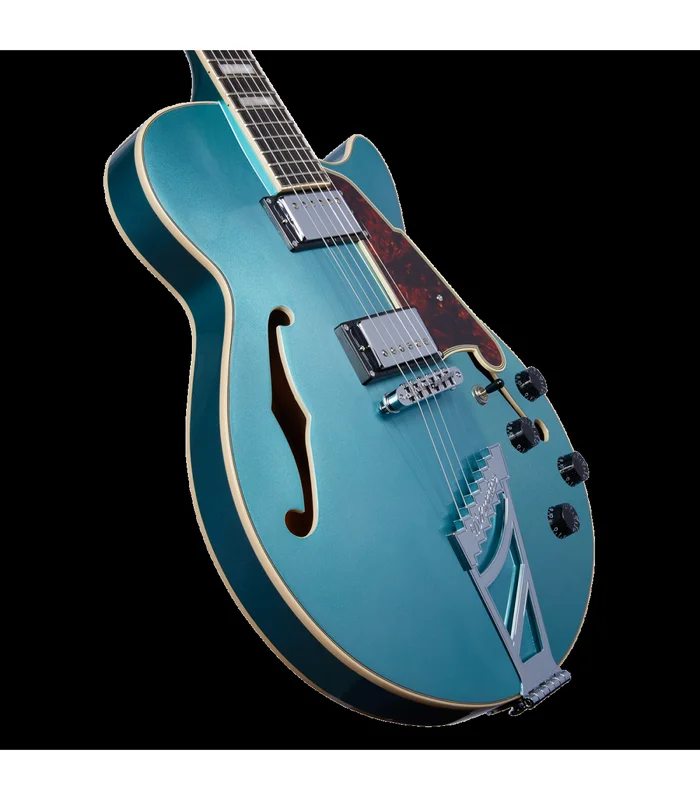 Guitare Electrique D’ANGELICO Premier SS Ocean Turquoise – Image 4