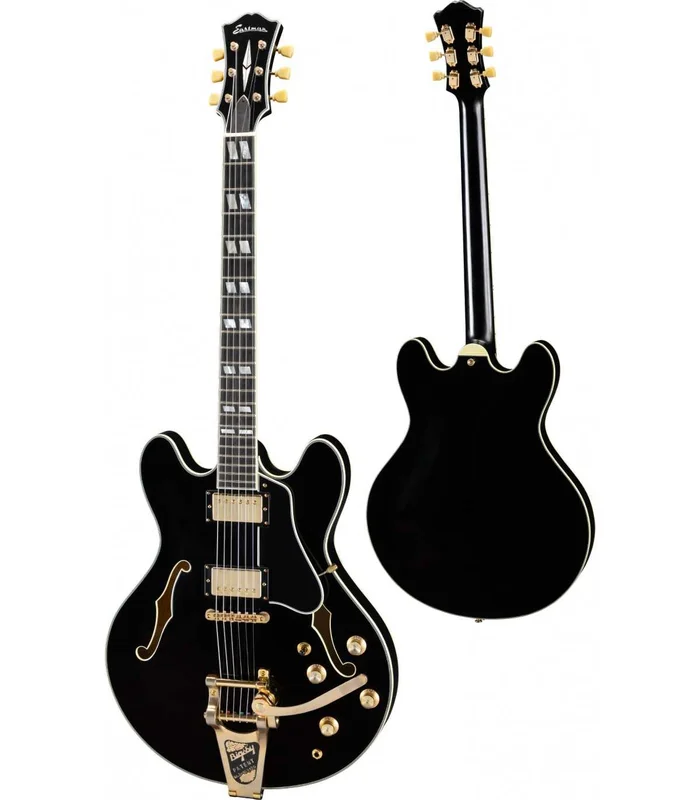 Guitare Electrique Eastman T59/TV-B-LTD-BK Black, limited edition