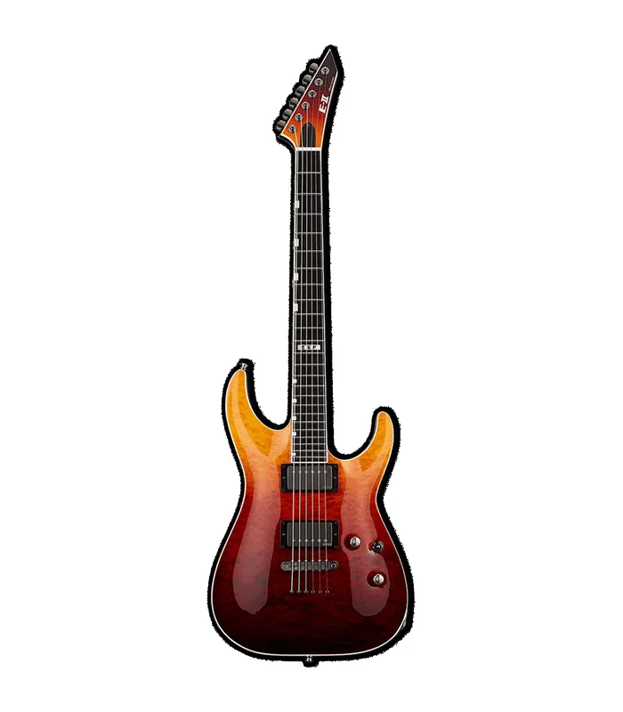 Guitare Electrique ESP 2HORNTII-TEAFD – Horizon NT-II – Tiger Eye Amber Fade