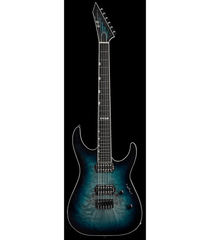 Guitare Electrique ESP 2MIIHTBM-MBLUB – M-II – Mercury blue burst