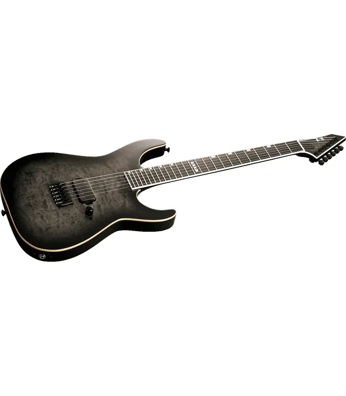 Guitare Electrique ESP 2MITHRUNTQM-STBLKSB – M-I – See Thru Black Sunburst – Image 3