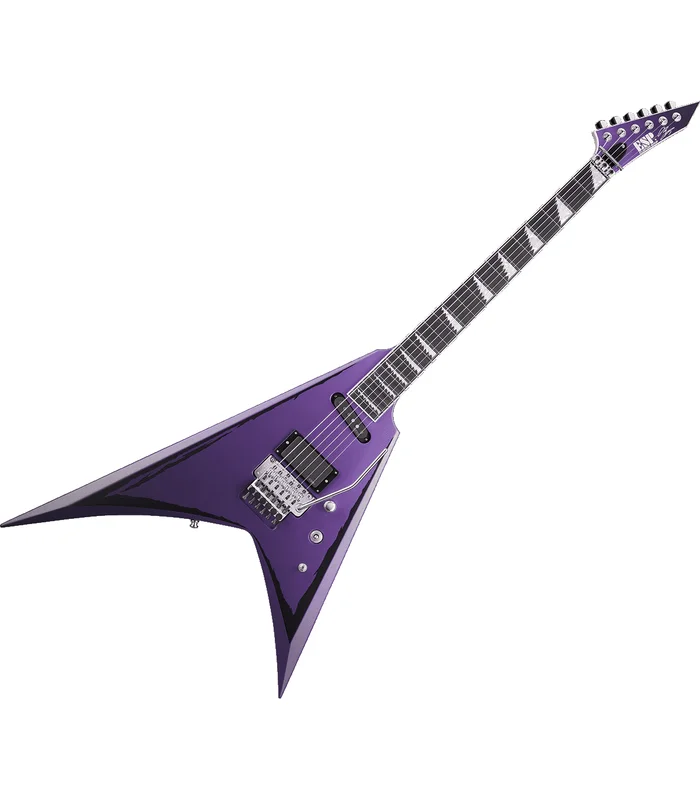 Guitare Electrique ESP EALEXIRIPPED – Alexi Laiho – Purple Fade w/ Pinstripes – Image 2