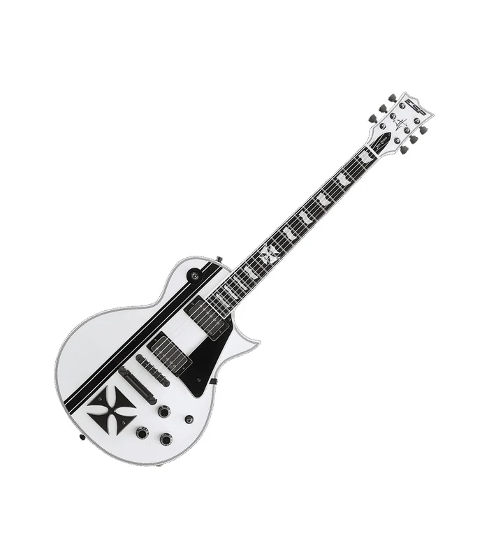 Guitare Electrique ESP IRONCROSS-W – James Hetfield – Snow white – Image 2