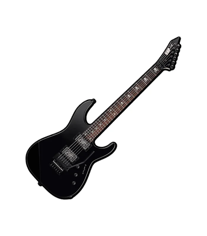 Guitare Electrique ESP KH2NECKTHRU-BLK – Kirk Hammett – Black – Image 2