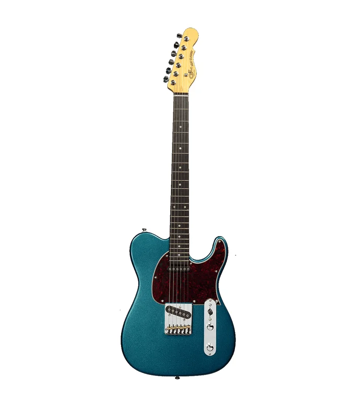 Guitare Electrique G&L – TASC-EMB-R Classic – Tribute ASAT Classic Emerald Blue, touche palissandr