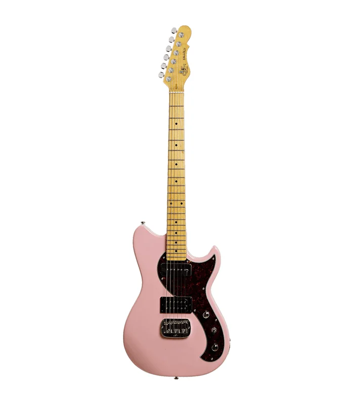 Guitare Electrique G&L – TFAL-PNK-M – Standard – Tribute Fallout Shell Pink, touche érable
