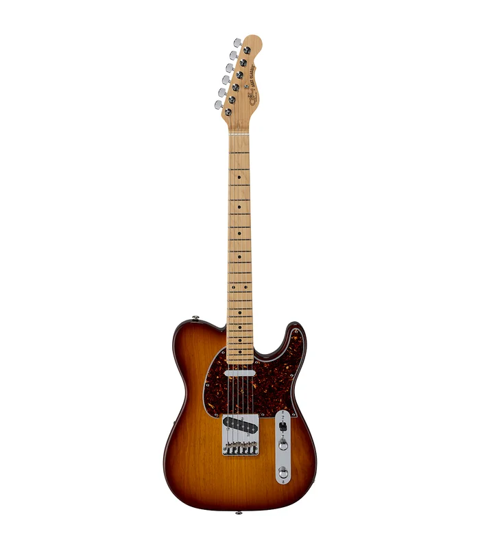 Guitare Electrique G&L FD-ACLA-OST-MP – Fullerton Deluxe ASAT Classic Alnico Old School Tobacco, touche érable