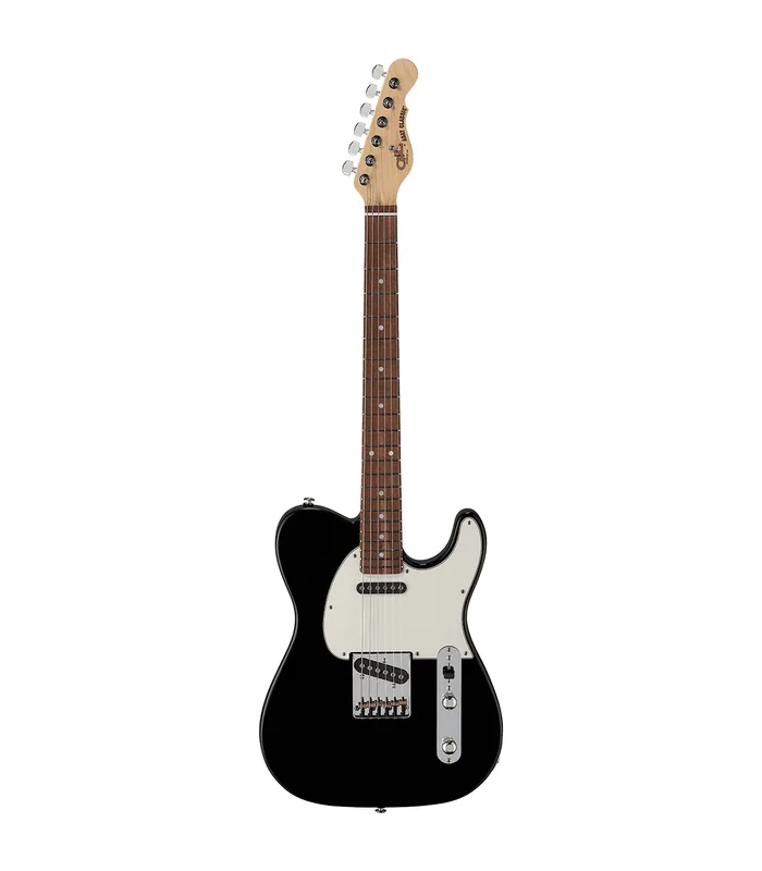 Guitare Electrique G&L FD-ASTCL-JTB-R – Fullerton Deluxe ASAT Classic Jet Black touche érable